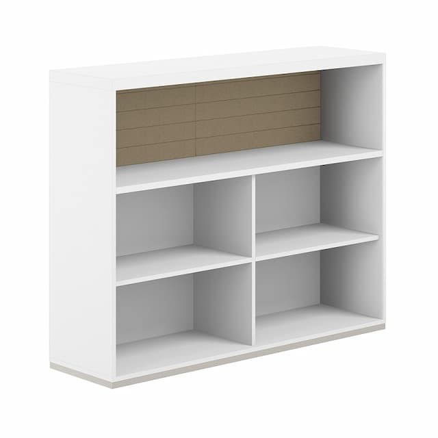 Стеллаж-комбо 1638 односторонний Norden Allegro AG.253.101.663.BG с топом и экраном тканевым высоким