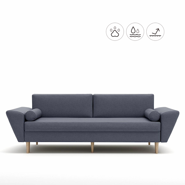 Диван Мастерфабрик Мазего Saga grey ткань рогожка