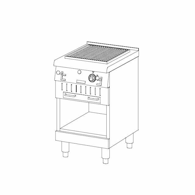Гриль-решетка газовая Ascobloc AGL 200.100