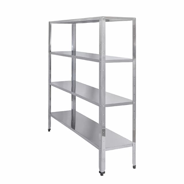 Стеллаж кухонный Luxstahl СР-1800х1900х400/4 нерж