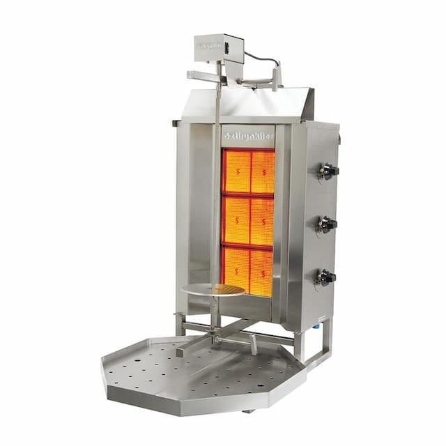 Газовый гриль для шаурмы OZTI 3GD